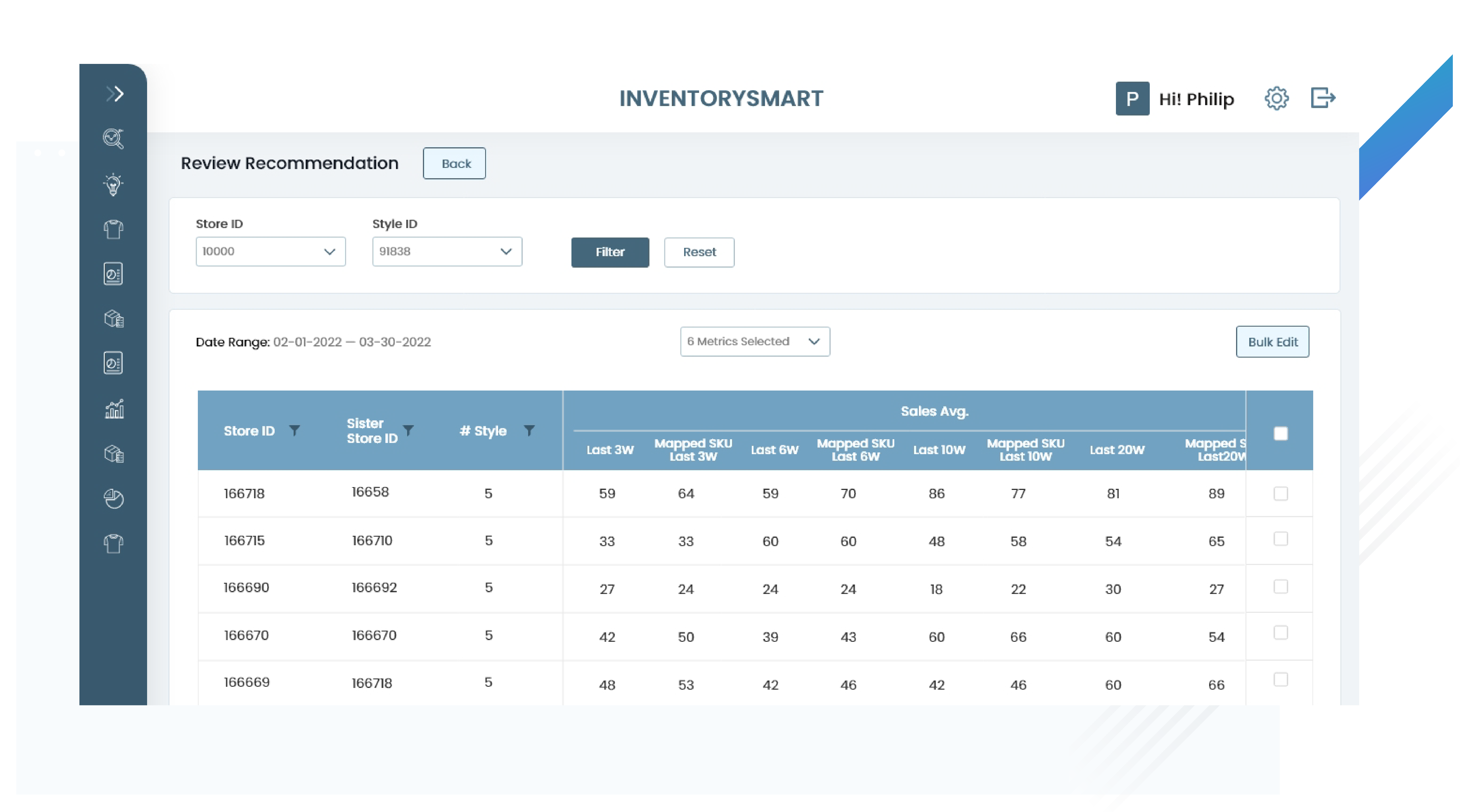 Retail Allocation Software